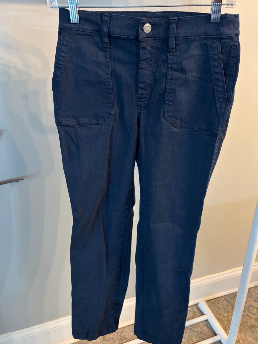 J. Crew Slim vintage Straight cargo in Navy Blue size 26